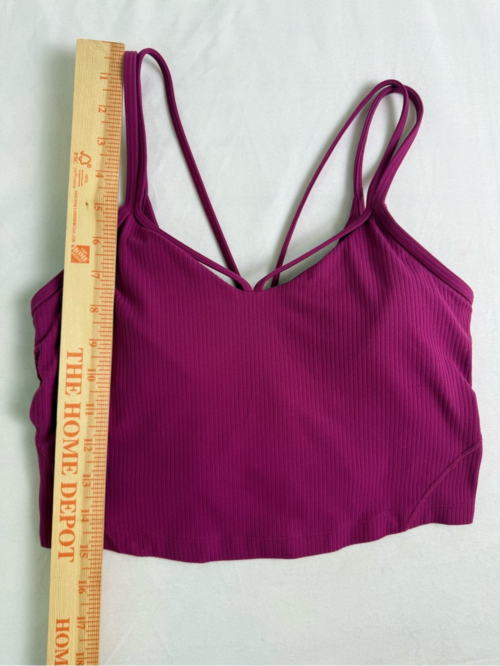 Lululemon Align Strappy Ribbed Padded Tank Top‎ Nulu Built in Bra - Picture 8 of 9